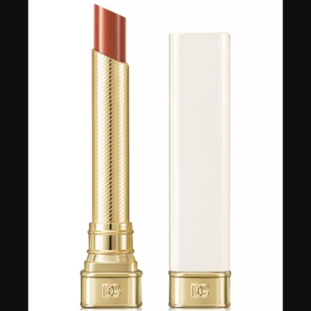 Dolce & Gabbana My Juicy Sheer Lipstick Gloss My 1981 warm brown nude NIB